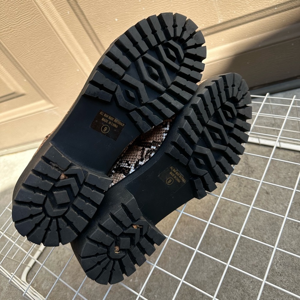 Lulu’s Combat Boots - Picture 4 of 7